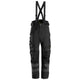 Snickers 6620 Allroundwork Waterproof 375 2Layer Light Padded Trousers Black Black Main