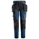 Snickers 6775 Allroundwork Womens 4Way Stretch Trousers Detachable Holster Pockets Navy Black Main