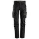 Snickers 6803 Allroundwork Stretch Trousers Without Knee Pockets Black Black Main