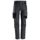 Snickers 6803 Allroundwork Stretch Trousers Without Knee Pockets Steel Grey Black Main