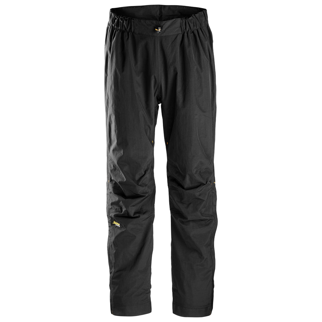 Snickers 6901 Allroundwork Waterproof Shell Trouser Black Black Main