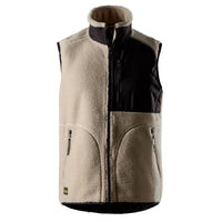 Snickers 8006 Pile Vest - Light Sand/Black