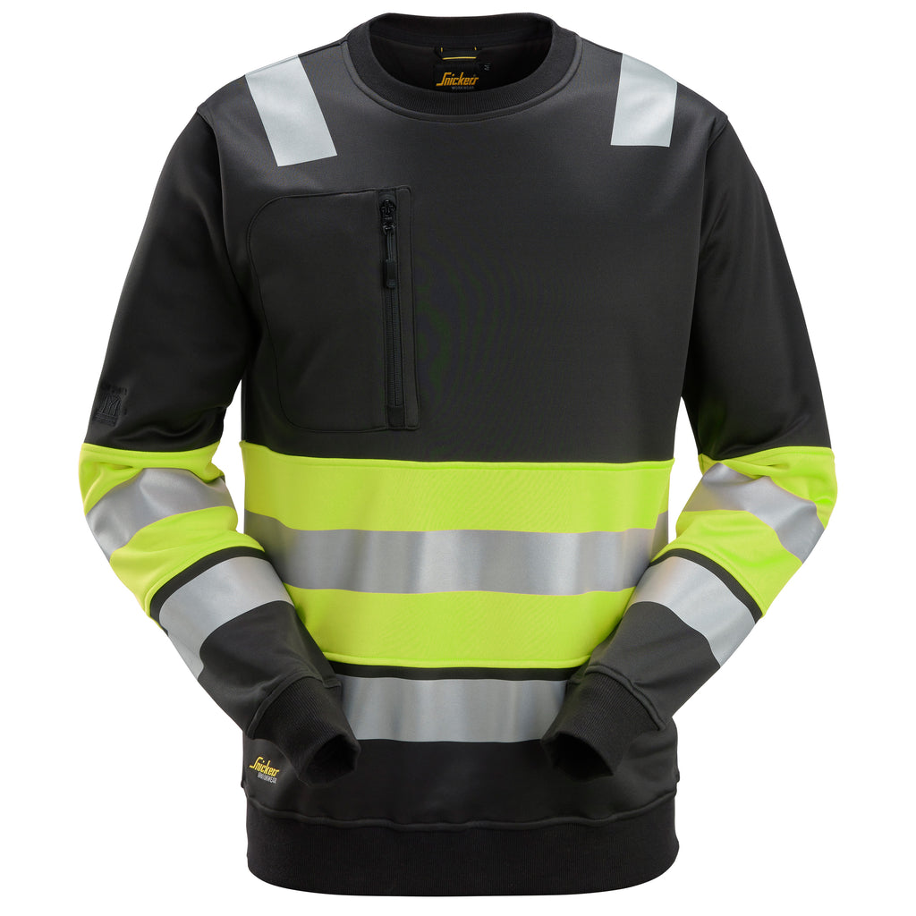 Snickers 8031 Hi-Vis Class 1, Sweatshirt