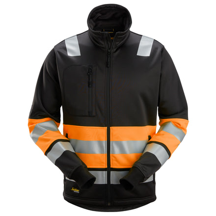 Snickers 8034 Hi-Vis Class 1, Full Zip Jacket