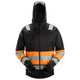 Snickers 8038 Hi-Vis Class 1, Full Zip Hoodie