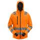 Snickers 8039 Hi-Vis Class 2/3, Full Zip Hoodie