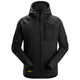 Snickers 8041 FlexiWork, Fleece Hoodie - Black