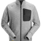 Snickers 8042 FlexiWork, Fleece Jacket - Grey/Black