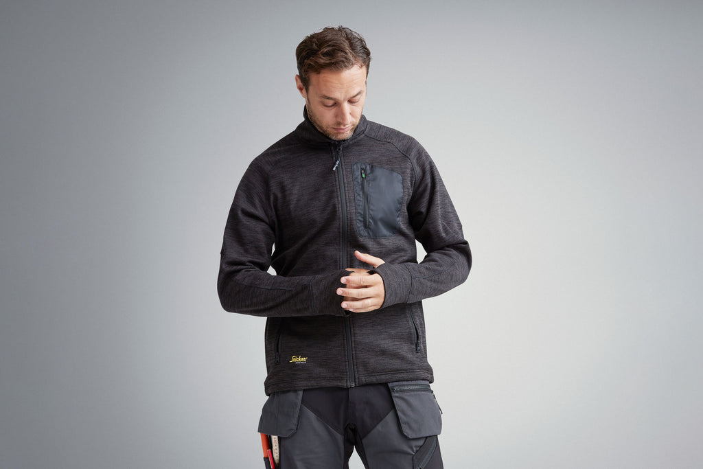 Snickers 8042 FlexiWork, Fleece Jacket