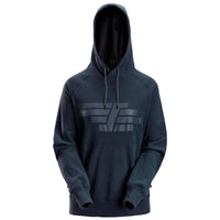 Snickers 8070 AllroundWork, Women's Polartec® Terry Hoodie - Dark Navy Melange