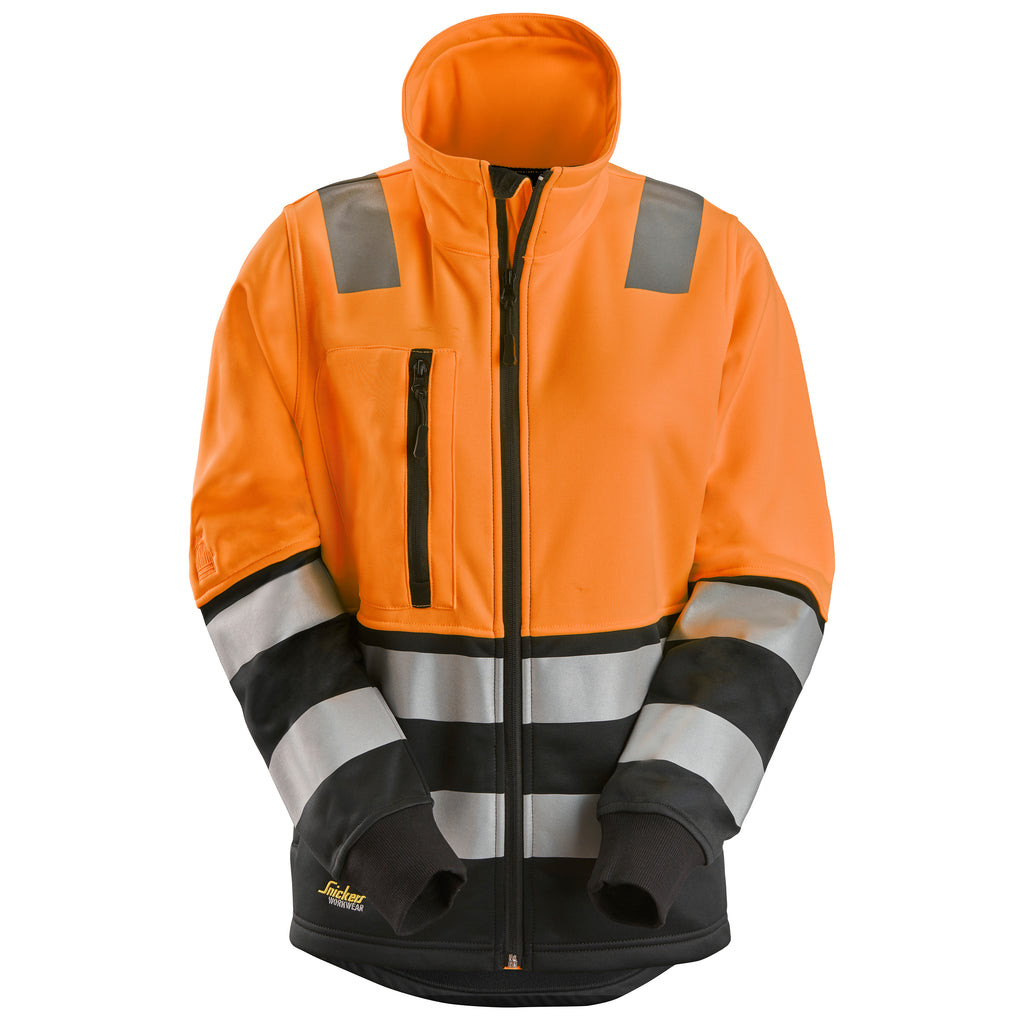 Snickers 8073 Hi-Vis Class 2, Women's Full Zip Jacket