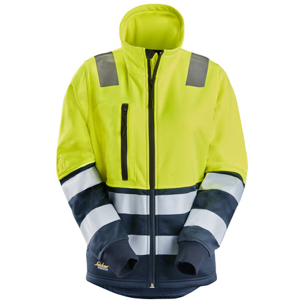 Snickers 8073 Hi-Vis Class 2, Women's Full Zip Jacket