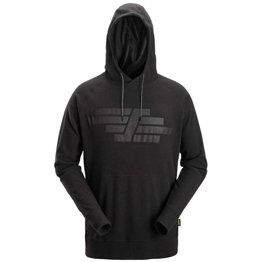 Snickers 8075 AllroundWork, Polartec® Terry Hoodie - Black
