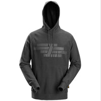 Snickers 8075 AllroundWork, Polartec® Terry Hoodie - Steel Grey