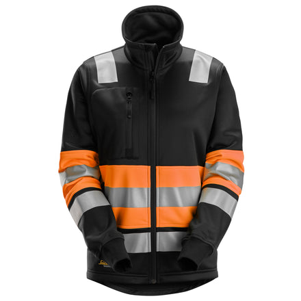 Snickers 8077 Hi-Vis Class 1, Women's Full Zip Jacket