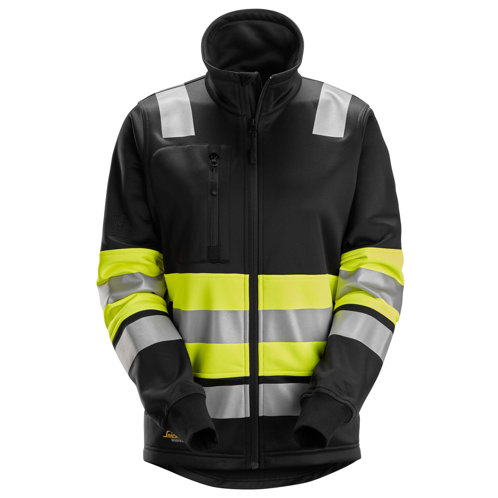 Snickers 8077 Hi-Vis Class 1, Women's Full Zip Jacket