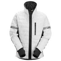 Snickers 8107 AllroundWork, Women's 37.5® Insulator Jacket - White/Black