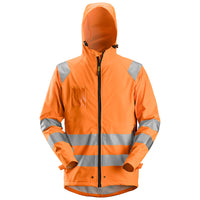 Snickers 8233 Hi-Vis Class 3, PU Rain Jacket
