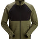 Snickers 8404 FlexiWork, Midlayer Jacket - Khaki Green/Black