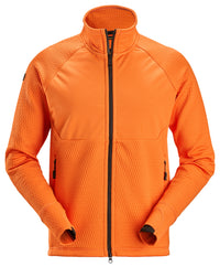 Snickers 8404 FlexiWork, Midlayer Jacket - Warm Orange/Warm Orange
