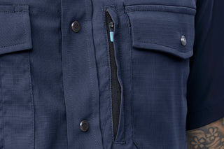 SnickersShirts_Zip Pocket Behind Patch Pocket