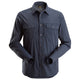 Snickers 8521 LiteWork, Wicking Long Sleeve Shirt - Navy