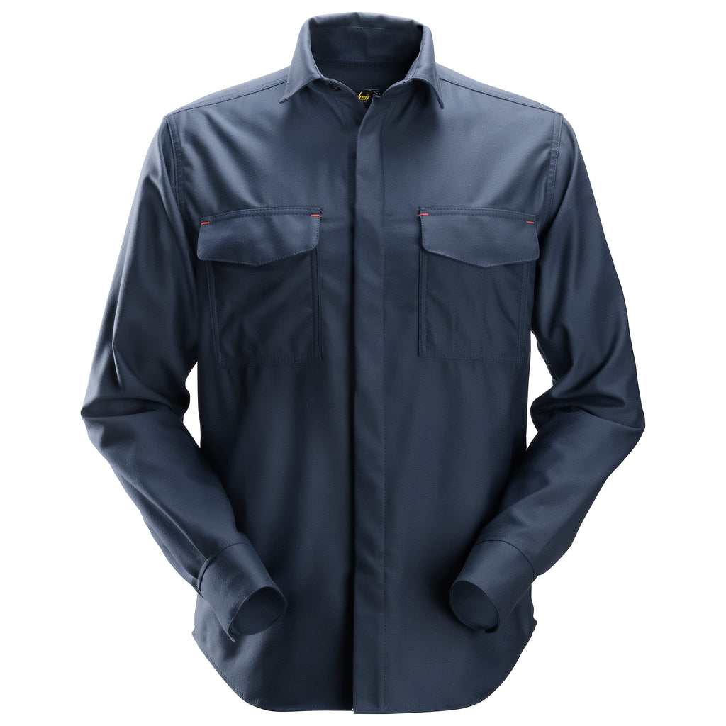 Snickers 8561 ProtecWork, Long Sleeve Shirt - Navy