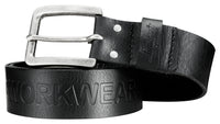 Snickers 9034 Leather Belt - Black