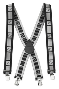 Snickers 9050 Elastic Braces - Black/Grey