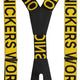 Snickers 9064 Logo Braces - Yellow/Black