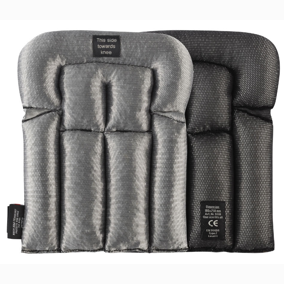 Snickers 9118 Floorlayer Kneepads - Black/Aluminium