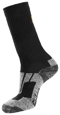 Snickers 9226 Zero-Waste Socks, 2-Pack - Black/Aluminium