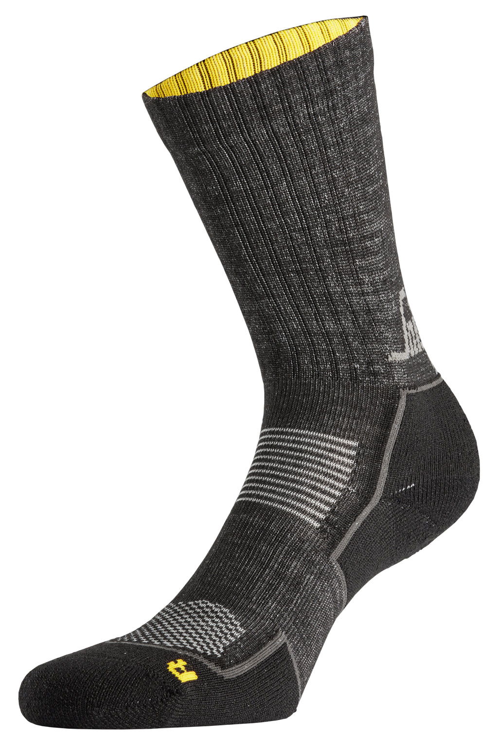Snickers 9246 Cordura Wool Sock - Anthracite Melange/Black