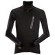 Snickers 9448 LiteWork, Full Zip Midlayer - Black/Black