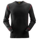 Snickers 9461 ProtecWork, Long Sleeve Crew Neck Shirt - Black