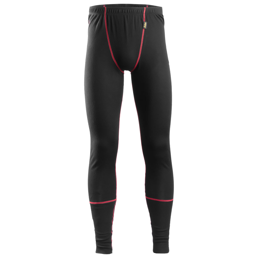 Snickers 9468 ProtecWork, Wool Bottoms - Black