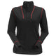 Snickers 9476 ProtecWork, Women's Half Zip Wool Long Sleeve Shirt - Black