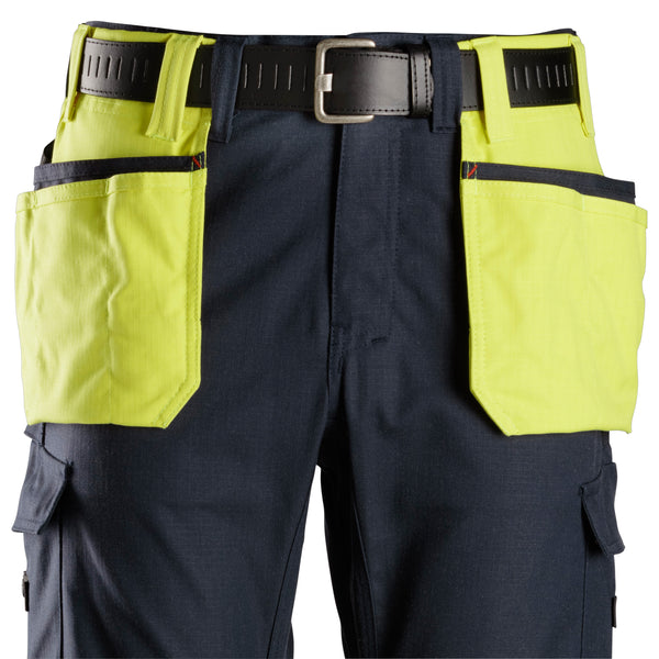 Snickers 9797 ProtecWork, Holster Pockets - Hi-Vis Yellow/Navy | Start ...