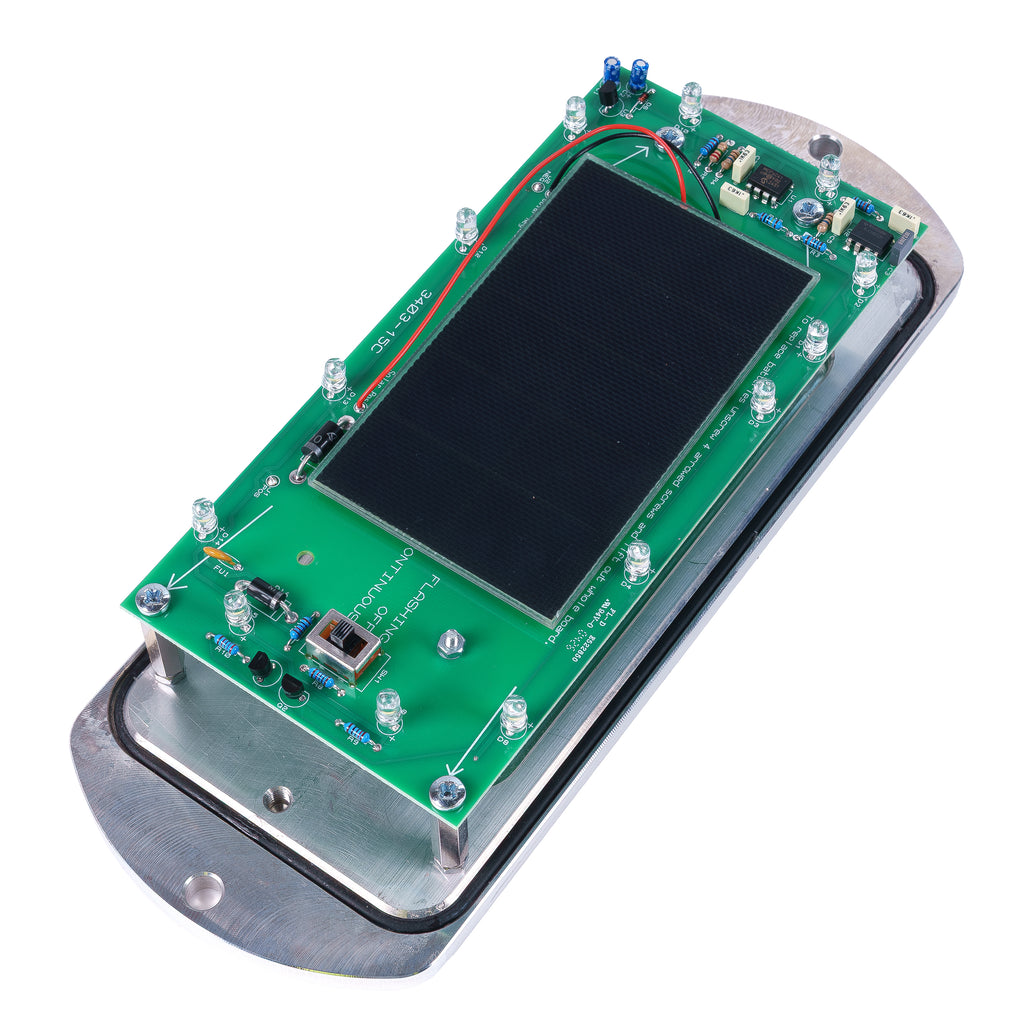 Solar Powered LED Site Bulkhead Lamp