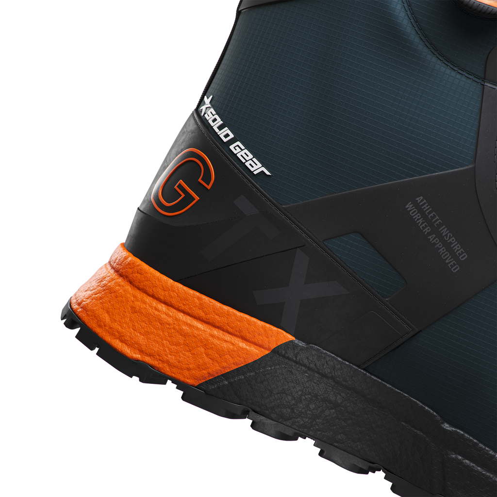 Solid Gear Bound GTX High Blue/Orange O6 SR HRO FO CI ESD Occupational Boots SG16006 by Snickers