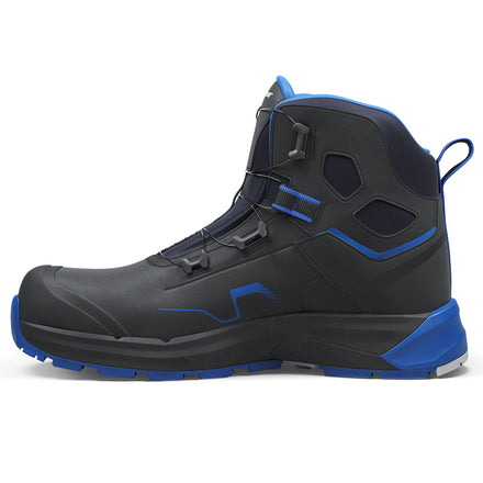 Solid Gear Sonar Mid Blue S3S SR HRO FO ESD Safety Boots SG80208 by Snickers