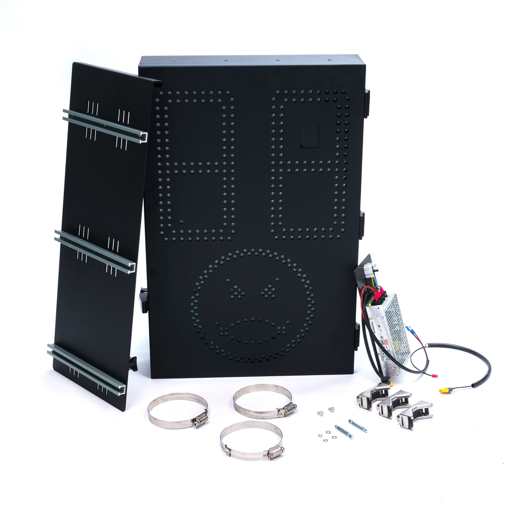 SpeedFinder Vehicle Activated Radar Sign | Smiley Face