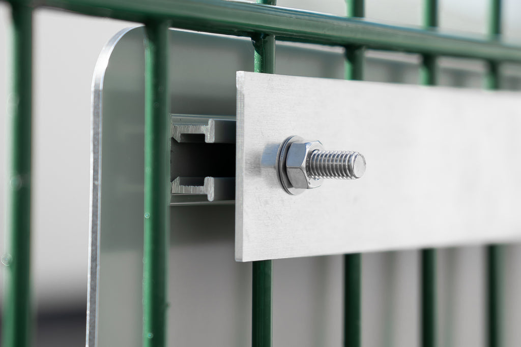 Sign Fixing Bar For Fencing & Railing
