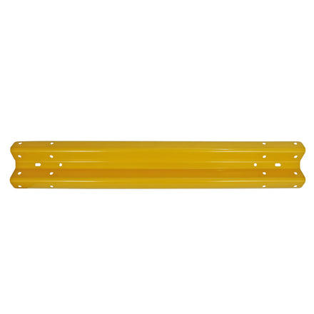 1.6m Yellow Armco Barrier Beam Galvanised Steel