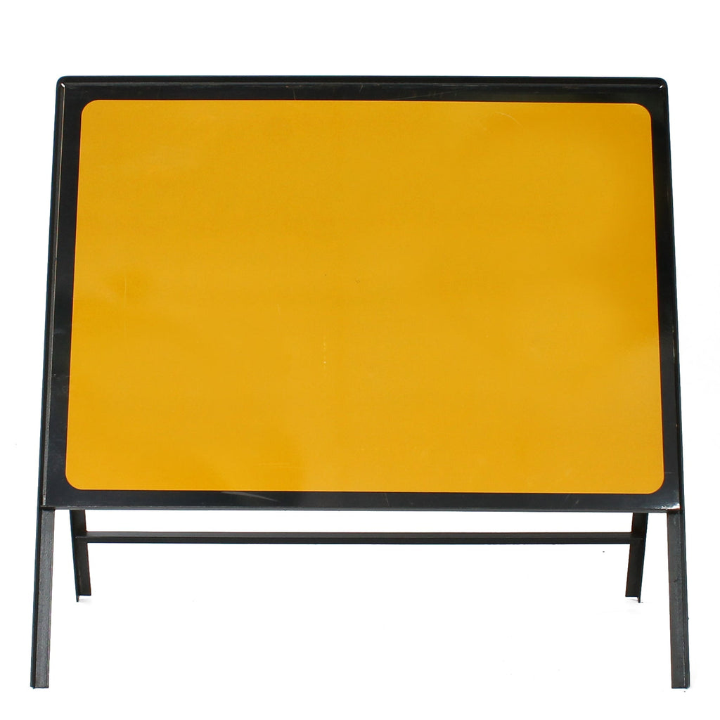 Zintec 1050x750mm Blank Face RA1 - Yellow & Black