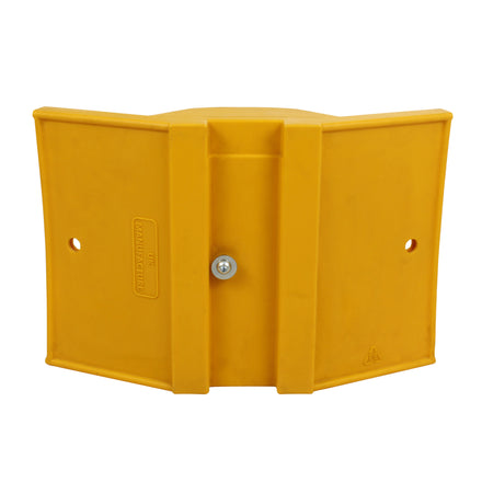 Yellow Plastic 135° Internal Armco Barrier Corner Section