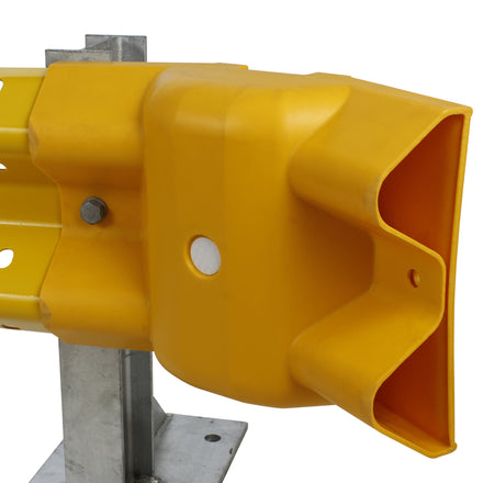 Yellow Plastic 135° Internal Armco Barrier Corner Section