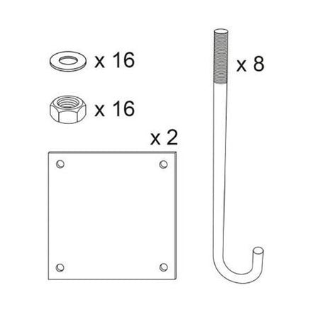 Procity Pre-installation Kit For Universal Fixed Height Restrictor