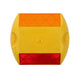 Permanent Road Studs 290, Road Legal, Various Colours (Amber/Red (two way) Amber Body)