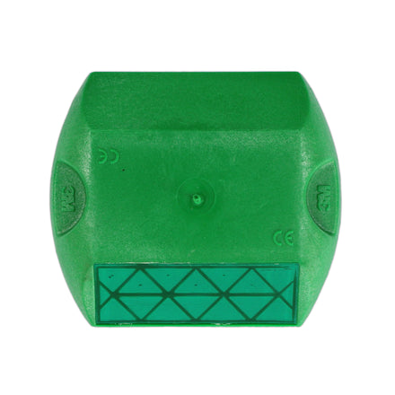 Permanent Road Studs 290, Road Legal, Various Colours (Green (one way))